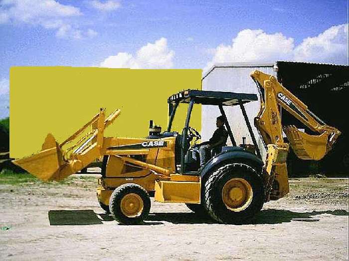 Backhoe Loaders Case 580SM