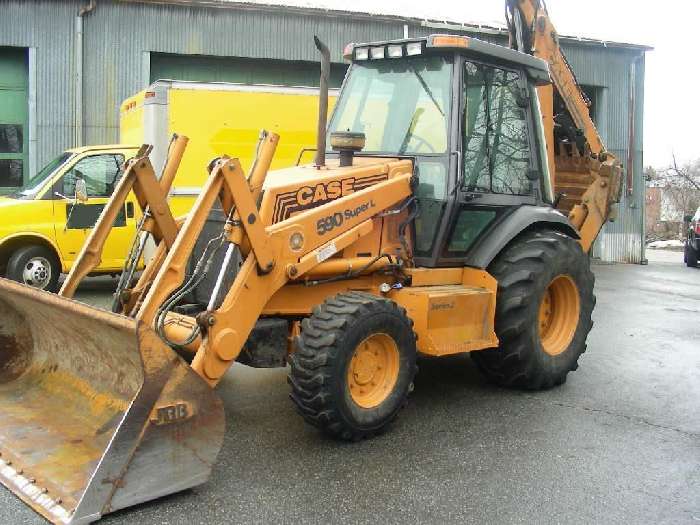 Backhoe Loaders Case 590SL