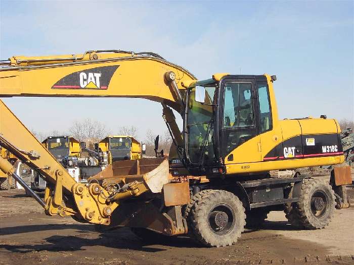 Wheeled Excavators Caterpillar M318