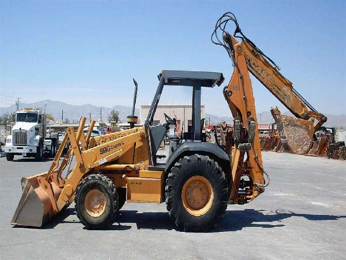 Backhoe Loaders Case 590SL