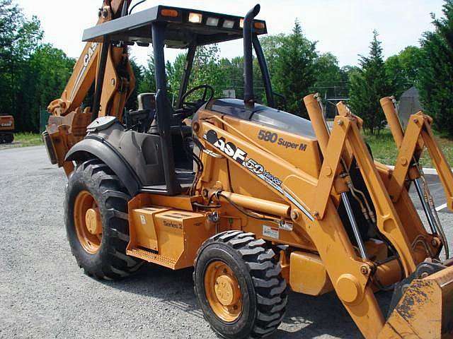 Backhoe Loaders Case 580SM