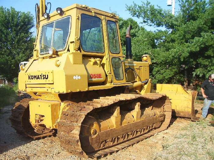 Tractores Sobre Orugas Komatsu D58E