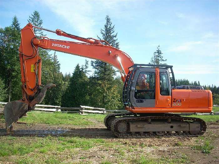 Excavadoras Hidraulicas Hitachi ZX200