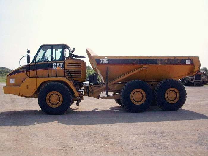 Camiones De Carga Caterpillar 725