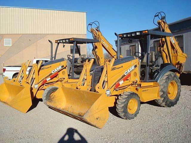 Backhoe Loaders Case 580SM