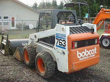 Minicargadores Bobcat 763