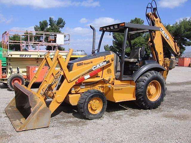 Backhoe Loaders Case 580SM