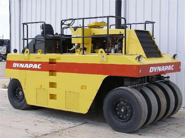 Compactors Tires Asphalt Dynapac CP271