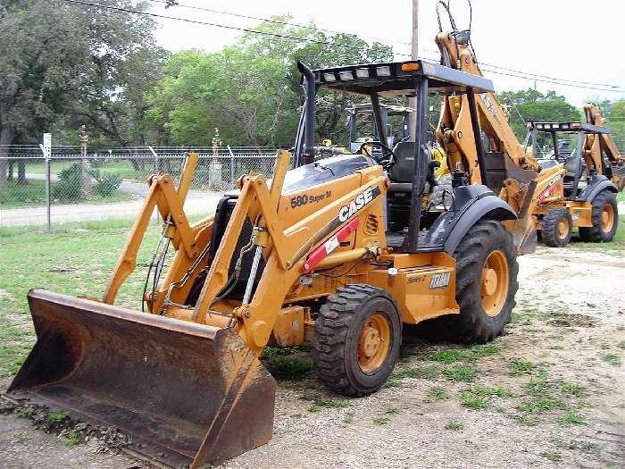 Backhoe Loaders Case 580SM