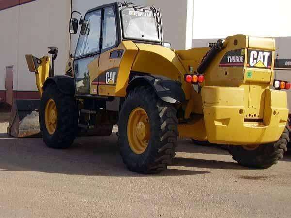 Montacargas Caterpillar TH560B  importada de segunda mano Ref.: 1325889372774816 No. 2