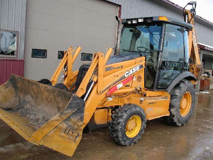 Backhoe Loaders Case 580SM