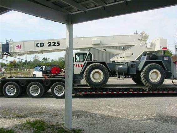 Gruas Terex CD225