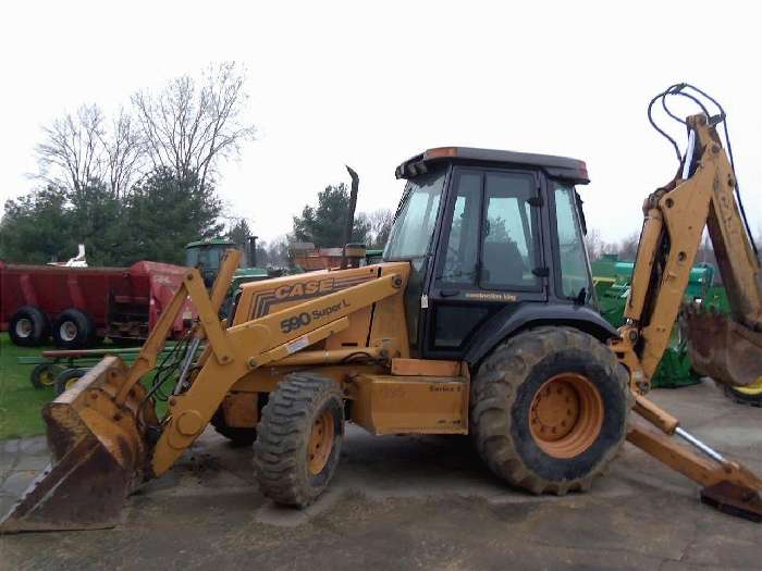 Backhoe Loaders Case 590SL