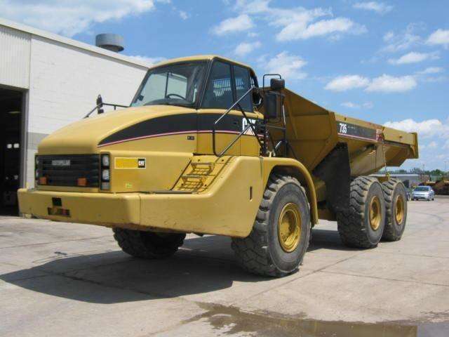 Camiones De Carga Caterpillar 735