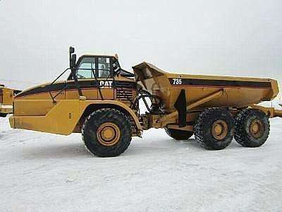 Off Road Truck Caterpillar 735