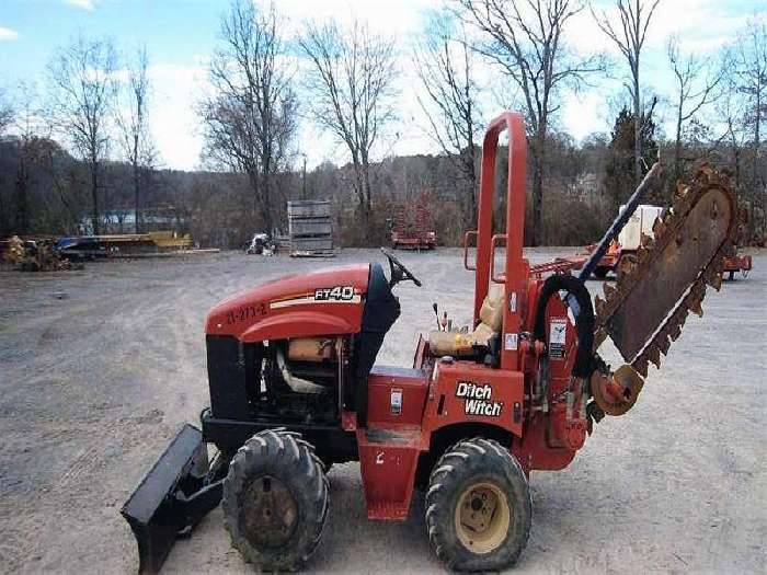 Zanjadora Ditch Witch RT40