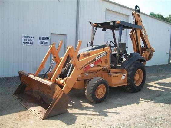 Backhoe Loaders Case 580M