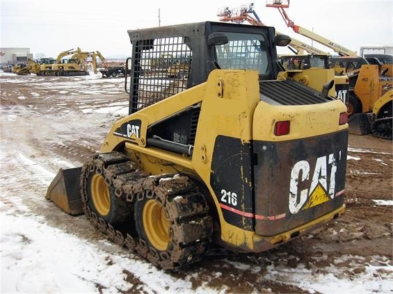 Minicargadores Caterpillar 216