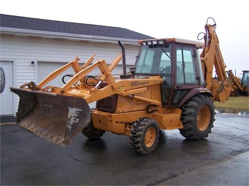 Backhoe Loaders Case 580SK