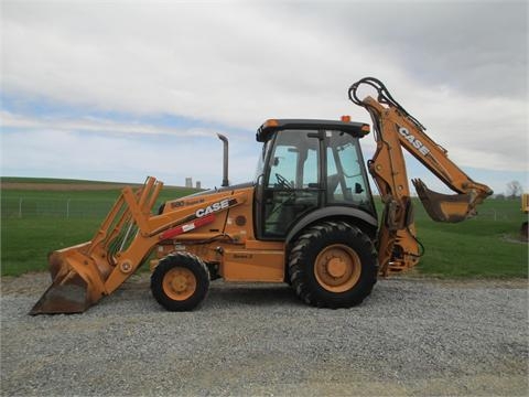 Backhoe Loaders Case 580SM