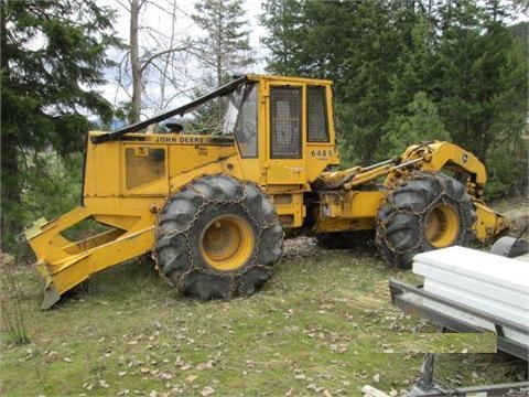 Forestales Maquinas Deere 648E