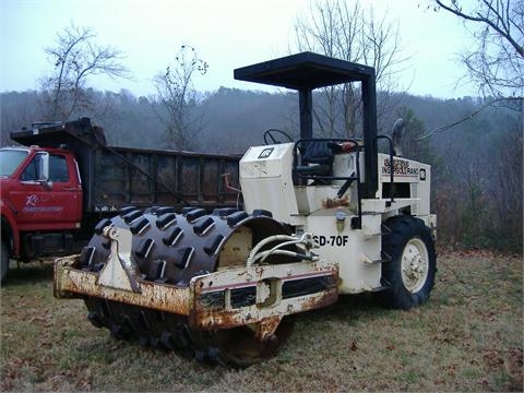 Compactadoras Suelos Y Rellenos Ingersoll-rand SD70F