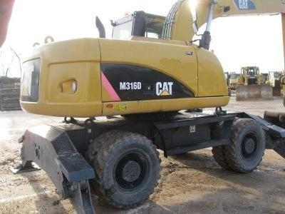 Excavadora Sobre Ruedas Caterpillar M316D  seminueva en venta Ref.: 1371504699618485 No. 3