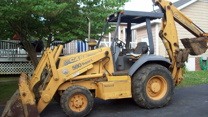 Backhoe Loaders Case 580SL