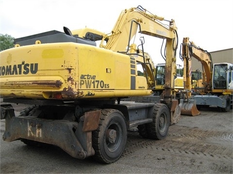 Wheeled Excavators Komatsu PW170