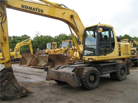 Excavadora Sobre Ruedas Komatsu PW170  usada a buen precio Ref.: 1377626434977977 No. 2