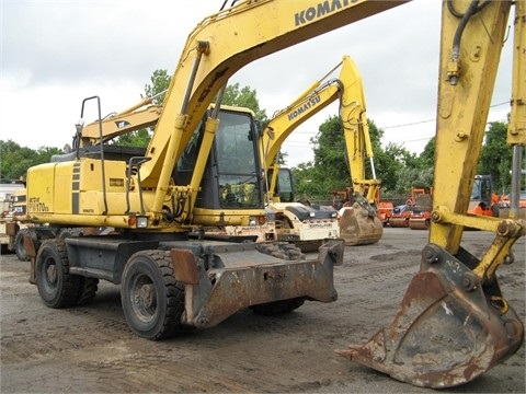 Excavadora Sobre Ruedas Komatsu PW170  usada a buen precio Ref.: 1377626434977977 No. 3