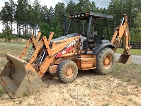 Backhoe Loaders Case 580SM