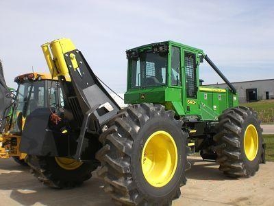 Forestales Maquinas Deere 640H