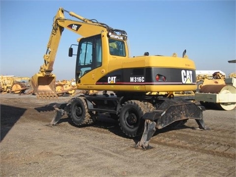 Excavadora Sobre Ruedas Caterpillar M316C