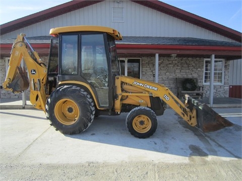 Retroexcavadoras Deere 110