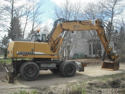 Excavadora Sobre Ruedas Liebherr A904