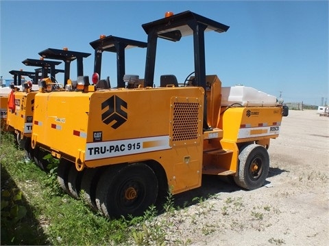 Compactors Tires Asphalt Rosco TRUPAC 915