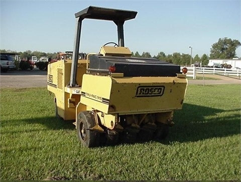 Compactors Tires Asphalt Rosco TRUPAC 915