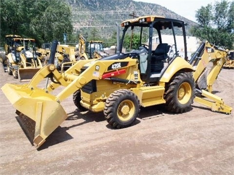 Retroexcavadoras Caterpillar 420E