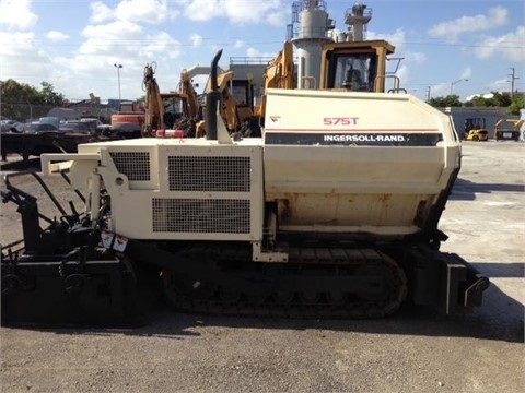 Pavimentadoras Ingersoll-rand 575T