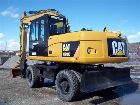 Wheeled Excavators Caterpillar M318D