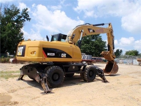 Excavadora Sobre Ruedas Caterpillar M322D