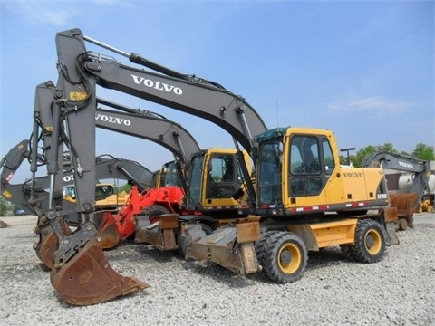 Wheeled Excavators Volvo EW180B