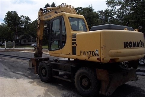 Wheeled Excavators Komatsu PW170