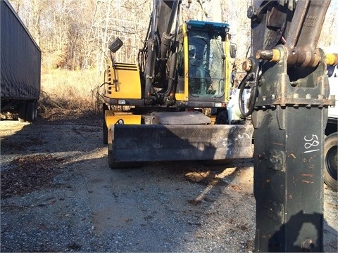 Excavadora Sobre Ruedas Volvo EW160