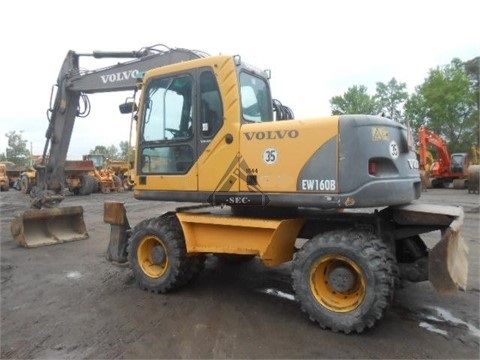 Excavadora Sobre Ruedas Volvo EW160