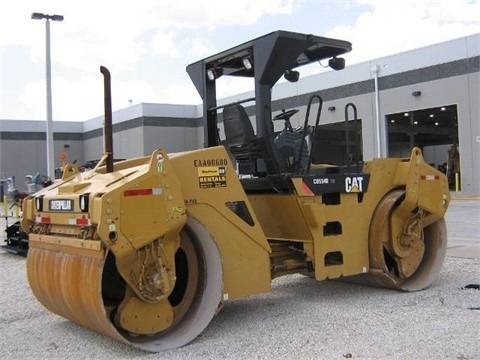 Compactadora Vibratoria Caterpillar CB-534D de segunda mano a la  Ref.: 1411748494689993 No. 3