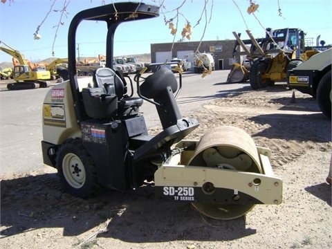 Compactadora Vibratoria Ingersoll-rand SD25D de medio uso en vent Ref.: 1412034045407742 No. 2