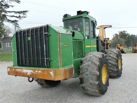 Forestales Maquinas Deere 643J en venta Ref.: 1413313768067406 No. 3