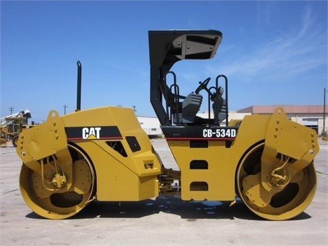 Compactadora De Doble Rodillo Caterpillar CB-534D de medio uso en Ref.: 1417557946289908 No. 4